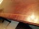Councill Furniture Large Executive Mahogany Chippendale Banded Inlay Desk Post-1950 photo 5
