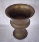 Antique Circa 1900 Large Bronze/brass Finish Vase Or Urn Metalware photo 5