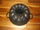 Very Old Antique Cast Iron Bundt Pan,  Le Creuset,  Stamped,  Germany,  2814 G Other Antique Home & Hearth photo 2
