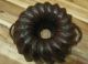 Very Old Big Antique Cast Iron Bundt Pan,  Enamelled,  Germany,  3511 G Other Antique Home & Hearth photo 6