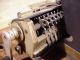 Antique Step Wheel Rotary The Marchant Calculator Adding Machine Made In Usa Cash Register, Adding Machines photo 7