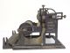 Antique 1904 Black Metal Iron Automatic Rotary Printer Printing Press Machine Binding, Embossing & Printing photo 3