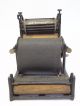 Antique 1904 Black Metal Iron Automatic Rotary Printer Printing Press Machine Binding, Embossing & Printing photo 4