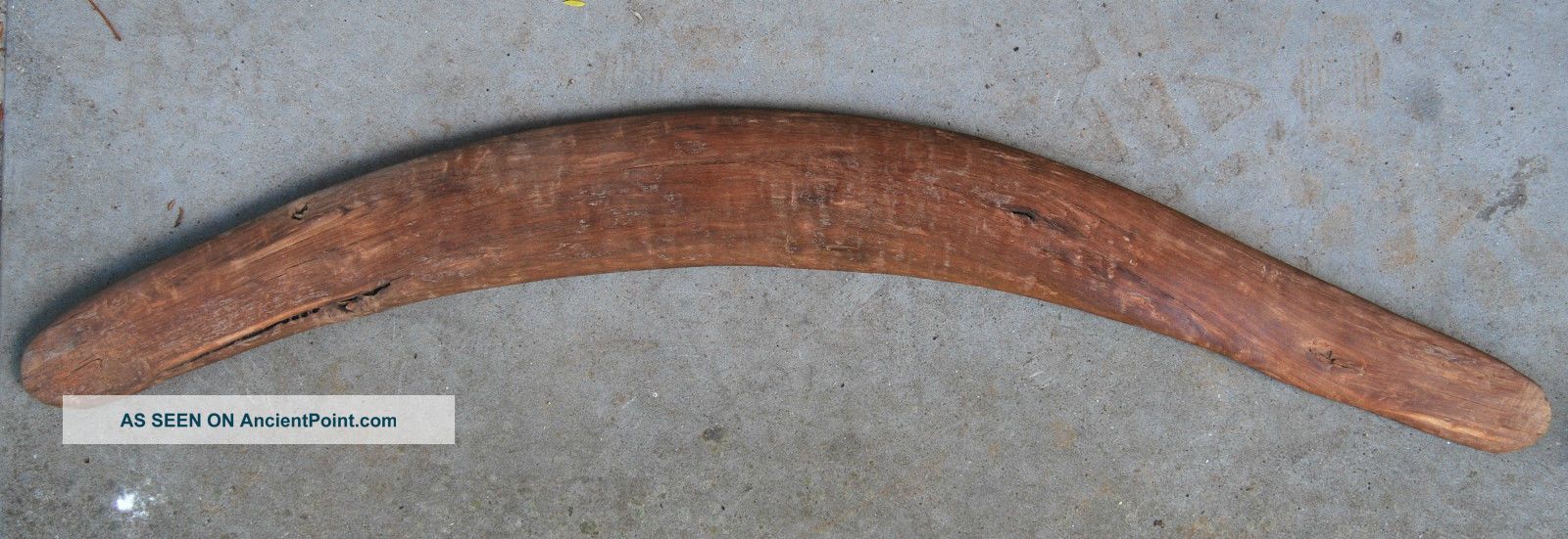 Old Aboriginal Boomerang - Surface Find - Found In The Desert In The 1950 ' S Pacific Islands & Oceania photo