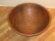 Antique Primitive Wooden Dough Bowl With Aged Patina Primitives photo 1