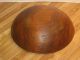 Antique Primitive Wooden Dough Bowl With Aged Patina Primitives photo 2