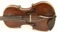 Old Fine Master Violin Labeled Pacherel 1836 Geige Violon Violino Violine Fiddle String photo 2