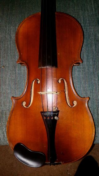Old Markneukirchen Stradivarius Violin Labelled Paul Knorr 1929 Listen photo