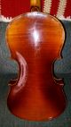 Old Markneukirchen Stradivarius Violin Labelled Paul Knorr 1929 Listen String photo 1