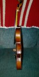 Old Markneukirchen Stradivarius Violin Labelled Paul Knorr 1929 Listen String photo 2