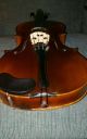 Old Markneukirchen Stradivarius Violin Labelled Paul Knorr 1929 Listen String photo 4
