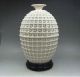 Chinese Decorated Handwork Carved Hollowed Basket Dehua Porcelain Vase Vases photo 2
