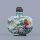 Chinese Cloisonne Hand - Painting Snuff Bottle Snuff Bottles photo 1