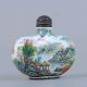 Chinese Cloisonne Hand - Painting Snuff Bottle Snuff Bottles photo 3