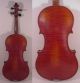 Estate Fresh Antonio Loveri (maker) 4/4 Violin & Haberline Bow Made In Germany String photo 4