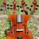Good Vintage Czech Violin By Jan Basta,  Schonbach.  Solid Build,  Good Sound. String photo 9
