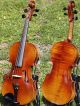 Good Vintage Czech Violin By Jan Basta,  Schonbach.  Solid Build,  Good Sound. String photo 11