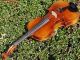 Good Vintage Czech Violin By Jan Basta,  Schonbach.  Solid Build,  Good Sound. String photo 4