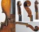 Antique 19thc ' Ole Bull ' Violin Vintage Stringed Instrument 4/4 Full Size Fiddle String photo 2