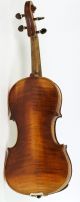 Old Violin Labeled Scarampella 1910 Geige Violon Violino Violine Viola String photo 4