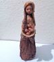 Primitive 1800 ' S Handmade Corn Husk Doll Figurine Statue Hand Made Girl Woman Primitives photo 1