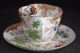 Antique Moustache Cup And Saucer Cf Impressed Mark,  7282 Cups & Saucers photo 4