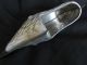 Antique Kitchenware Shell Jelly Chocolate Pie Shoe Mould Kitchenalia Jello Mold Metalware photo 5
