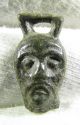 Very Rare Viking Era Sceumorphic Amulet - Head Of God? - Wearable - Ab80 Roman photo 2