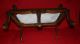 Vintage Salesman Sample Settee Carved Mahogany Chippendale Style Bench Loveseat Unknown photo 10