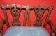 Vintage Salesman Sample Settee Carved Mahogany Chippendale Style Bench Loveseat Unknown photo 2