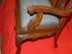 Vintage Salesman Sample Settee Carved Mahogany Chippendale Style Bench Loveseat Unknown photo 4