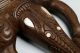 Old Zealand - Maori Carved Wood Bowl / Crocodile Effigy/ Oceanic - South Pacific Pacific Islands & Oceania photo 8