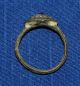Medieval Ring With Red Glass Stone - Uk Detecting Find - Circa 1400 Ad British photo 6