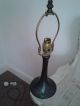 Stunning Ceramic Art Deco Lamp Base.  Real Vintage With Brass Fittings Art Deco photo 1