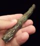 Jade Pre Columbian Rattlesnake - Serpent Effigy - Antique Aztec/mayan Artifacts The Americas photo 10