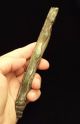 Jade Pre Columbian Rattlesnake - Serpent Effigy - Antique Aztec/mayan Artifacts The Americas photo 7