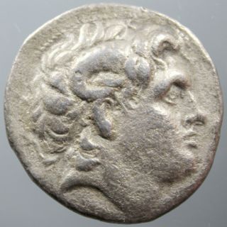 Lysimachos,  Silver,  Tetradrachm,  Alexander,  Ammon,  Athena,  Kyzikos,  After 281 Bc photo