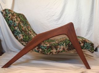 Mid - Century Adrian Pearsall Craft Associates 745 - Lb Crescent Chair photo