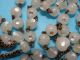 Antique Rosary Box Cherubs // Antique Rosary Silver Dotted Glass Beads Art Nouveau photo 3
