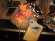 Primitive Black Homespun Ticking Pumpkin Harvest Fall Cupboard Tucks Ornies Primitives photo 1