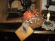 Primitive Black Homespun Ticking Pumpkin Harvest Fall Cupboard Tucks Ornies Primitives photo 4