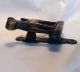 Antique Smooth Haired Terrier Dog Solid Brass Figural Doorknocker England Door Bells & Knockers photo 2