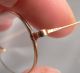 Antique Victorian 14k Yellow Gold Riding Temple Eyeglasses Spectacles Curved Bow Optical photo 6