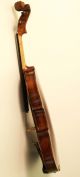 Very Old 4/4 Violin With Label: P.  Pallotta 1792 Geige Violon Cello String photo 5