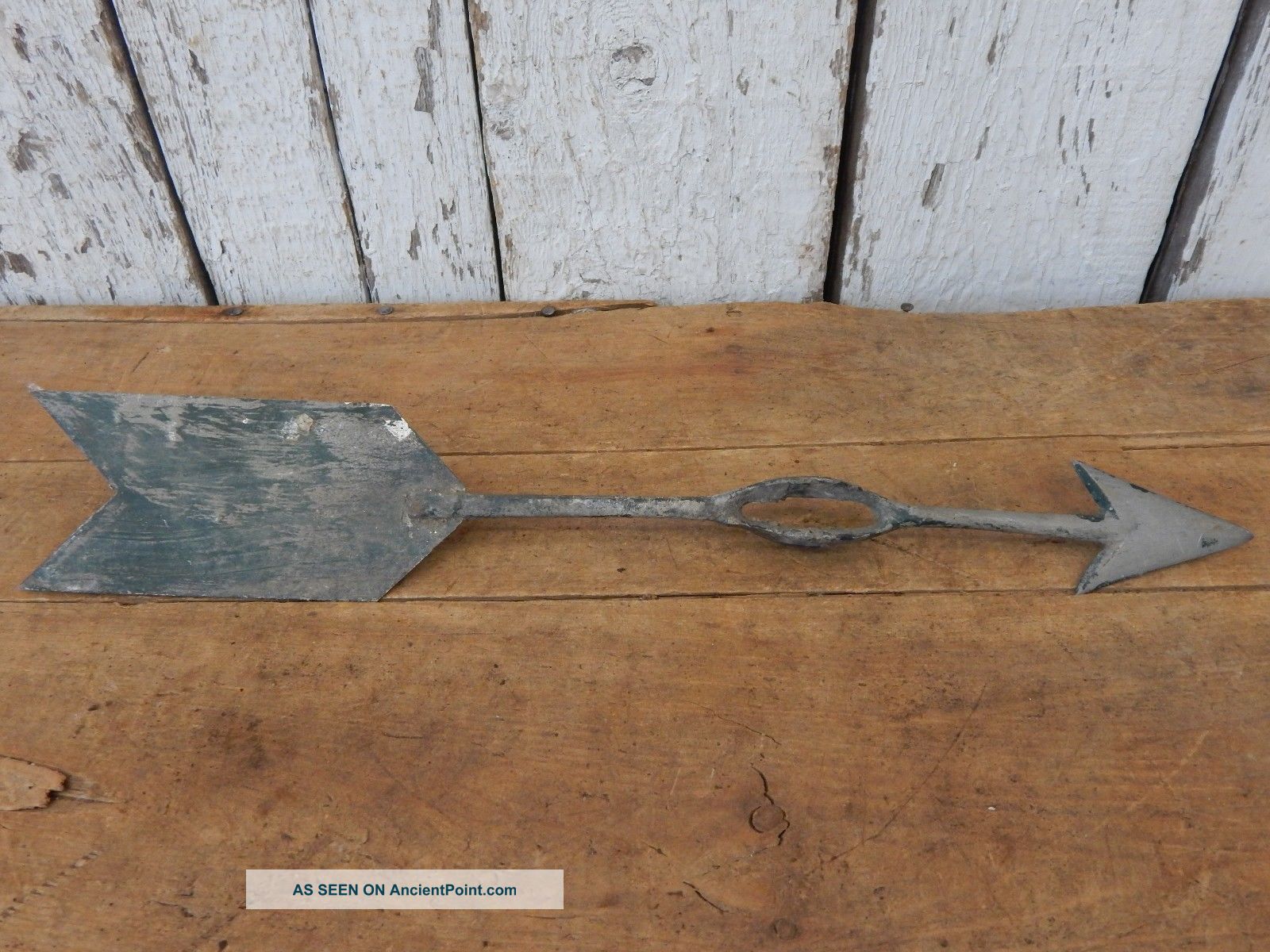 Antique Weather Vane Lightning Rod Directional Arrow Vintage