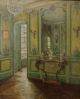 Antique James G Rosenberg Victorian Home Interior American O/c Oil Painting Victorian photo 2
