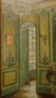 Antique James G Rosenberg Victorian Home Interior American O/c Oil Painting Victorian photo 4