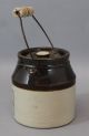 Antique 20thc E.  Swasey & Co Advertising Oyster Jar Crock,  Bail Handle Other Maritime Antiques photo 4