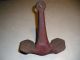 Vintage Collectible Hold It Boat Anchor With Paint. Anchors photo 2