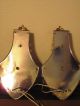 Vintage French Basket Empire Style Wall Sconces Brass Crystal Chandelier Chandeliers, Fixtures, Sconces photo 6